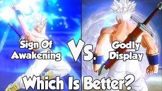 Sign Of Awakening Vs Godly Display! Dragon Ball Xenoverse 2 DLC 14 Skill Test