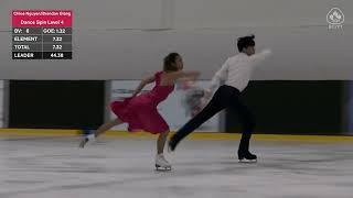 Chloe Nguyen / Brendan Giang - 2024 BC Summer Skate Junior Free Dance FD