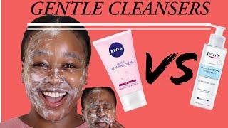 Nivea Gentle Cleansing Cream vs Eucerin DermatoClean Cleansing  Milk| SOUTH AFRICAN YOUTUBE
