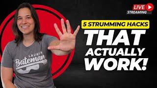 Top 5 Tips For Learning Strumming Patterns - LIVE with Lauren Bateman