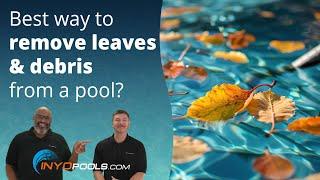 Best Ways To Remove Leaves & Debris From A Pool?