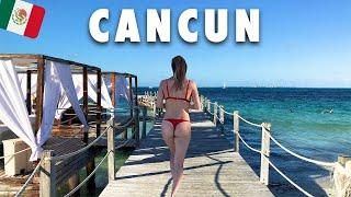 Cancun Mexico  Beach Walking Tour | Travel Guide【4K】