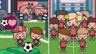 Girls Can Play Football Too! | Toca Life Story | Toca Boca