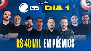 LBS 5 - DIA 1 - BAIANINHO, FELIPINHO, NOEL e GRANDES NOMES - SINUCA AO VIVO - @canalsinuca