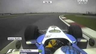 Rubens Barrichello team radio "KILL!!" 2006 China