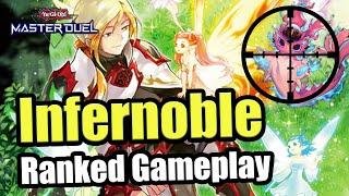 BETTER THEN SNAKE-EYES!? | DIABELLSTAR INFERNOBLE  KNIGHTS RANKED GAMEPLAY! | Yu-Gi-Oh! Master Duel