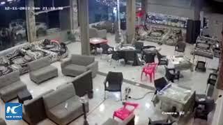 Iraq earthquake: Bar patrons flee as quake strikes Sulaymaniyah