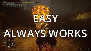 How to easily beat Winter Lantern (ocular monster) in the Abyssal Woods in Elden Ring SOTE