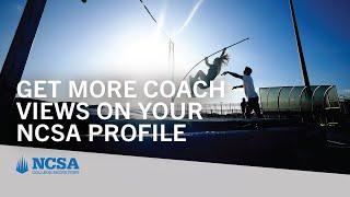How Do I Get Coach Views on My NCSA Profile?