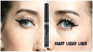 How to: Sharp Winged Liquid Eyeliner Tutorial