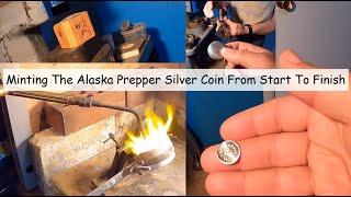 DIY: HOW TO MINT A SILVER COIN FROM START TO FINISH