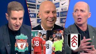 Liverpool vs Fulham 2-2 Arne Slot Reacts To Robertson's Red Card️ All Review Robertson's Red Card