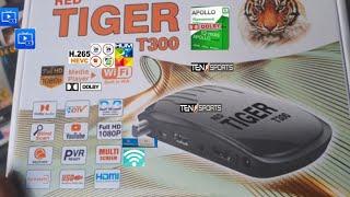 New Reciever Red Tiger T300 Dolby Audio 2024 H.265