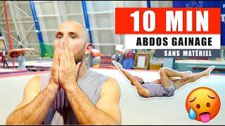 10 MIN ABDOS GAINAGE SANS MATERIEL !