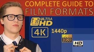 Understanding Film Formats | 4K vs. UHD vs. 1440p vs. Full HD vs. HD