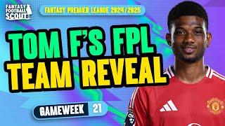 TIME FOR AMAD?!  | TOM F'S FPL TEAM SELECTION!  | Fantasy Premier League Tips 24/25