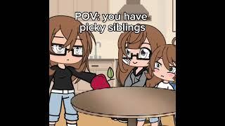 POV: you have picky siblings-