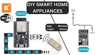 ESP32 DIY Smart Home Automation with KME