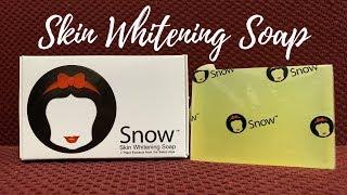 Snow skin whitening soap