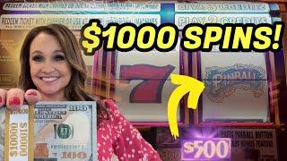 $1000/Spins on Old School Pinball in Las Vegas Celebrating 100,000 Subscribers!