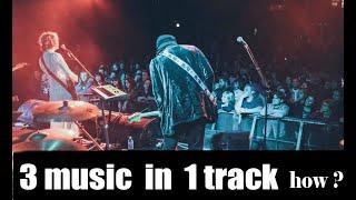 three music in one track how ? .by technical shahzada youtube channel