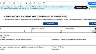 Temporary Resident Visa (Visitor visa or TRV) From Inside Canada How to Apply Step by Step