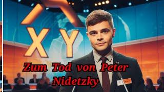 Peter Nidetzky verstarb am 11.11.24, dazu ein paar Informationen zur Sendung Aktenzeichen XY