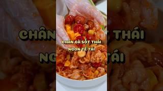 Công thức làm CHÂN GÀ SỐT THÁI ngon bất bại #minncookie #cooking #thomcaybungvi #vanmonngonbungvi