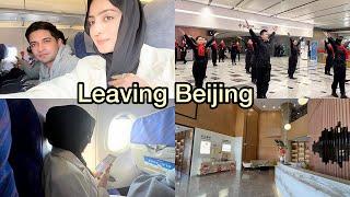 Leaving Beijing For Our Wedding Anniversary | Rida Zayn Vlogs