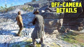 How the Cliff Fight is Working Off Camera - Red Dead Redemption 2