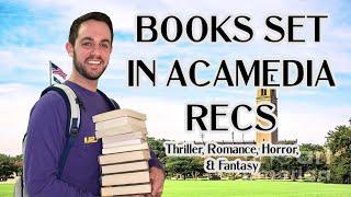 Books Set in College || Academia/University Book Recommendations