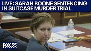 Sarah Boone sentencing live: Florida woman convicted of killing boyfriend in suitcase