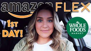 I Tried Amazon Flex Whole Foods | My First Day Delivering Groceries with Earnings