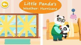 Little Panda's Weather Hurricane - SAFETY TIPS when a hurricane is approaching! | BabyBus Games