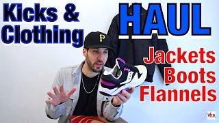 JANUARY KICKS & CLOTHING HAUL - Bomber Jackets | Chelsea Boots | Flannels | Sneakers