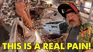 Fitting the Camaro Trunk Plate!