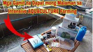 Equipment Used in Intensive Fish Farming and pH Troubleshooting