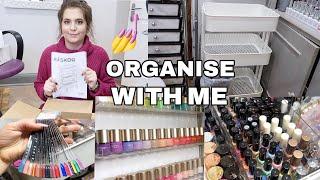 ORGANISE WITH ME | NAIL TROLLEY | ISABELMAYNAILS