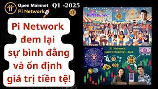 Pi Network đem lại sự bình đẳng và ổn định giá trị tiền tệ!