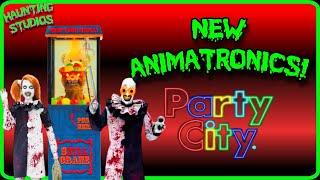 NEW FOR 2024 PARTY CITY HALLOWEEN ANIMATRONICS TERRIFIER ART THE CLOWN AND MORE! | HALLOWEEN 2024