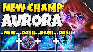 AURORA IS RIOT'S COOLEST CHAMPION YET! (NON-STOP DASHING) - League of Legends