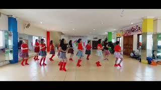 Rock N' Roll Cha Cha - Line Dance || Choreo:Djufry Djafar & Marla Jolanda||Demo : Global Line Dance