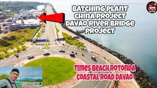 Batching plant para sa Davao river bridge project katabi la ng times beach Rotonda