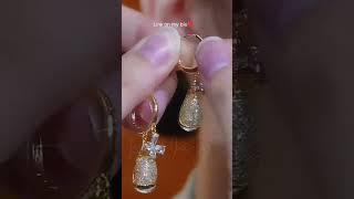 Beautiful Stunning Elegant Earrings  | Share and Like |#ella18jewelry #jewellery #shortsvideo