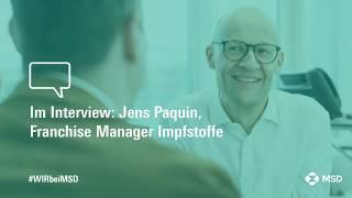 Gesichter bei MSD: Jens Paquin