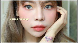  SPRING YELLOW MAKEUP TUTORIAL ft. SUNNYDAHYE | Erna Limdaugh