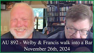 Anglican Unscripted 892 - Welby & Francis walk into a Bar