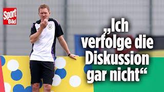 EM 2024: Nagelsmann will Füllkrug-Frage nicht beantworten | DFB-Pressekonferenz