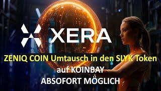 ZENIQ COIN Umtausch in SLYK Token auf der KOINBAY Börse