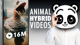 How To Make Viral Animal Fusion Videos Using FlexClip [Step-By-Step]